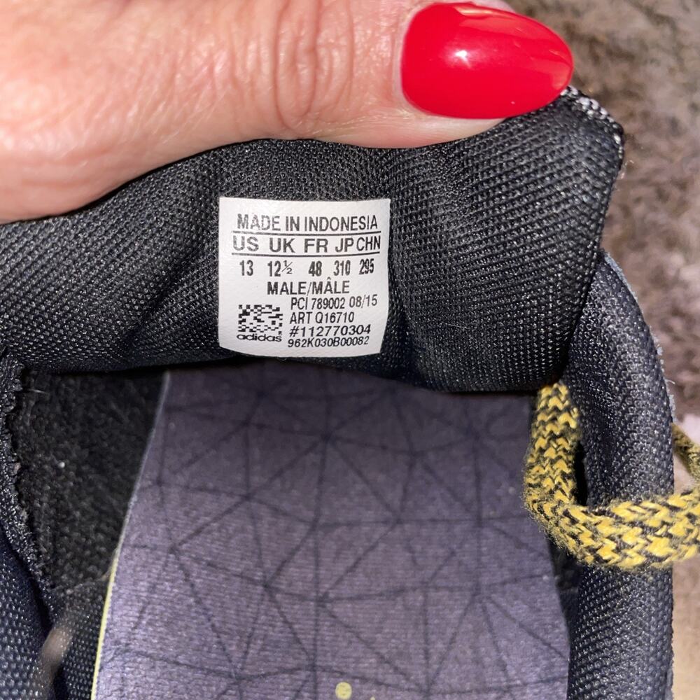 Adidas Superstar "Steelers" US13 Black & Yellow - Picture 11 of 11